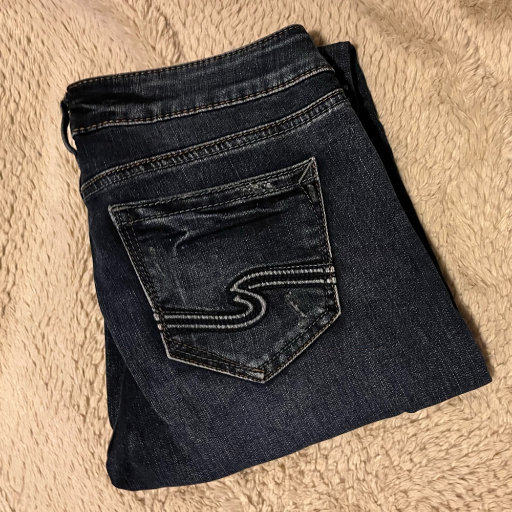 Tuesday Swim Boot Silver Jeans